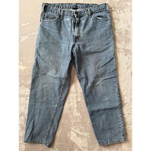RK Brand Mens 36x29 Denim Jeans Blue Work Carpenter Utility 100% Cotton Rural